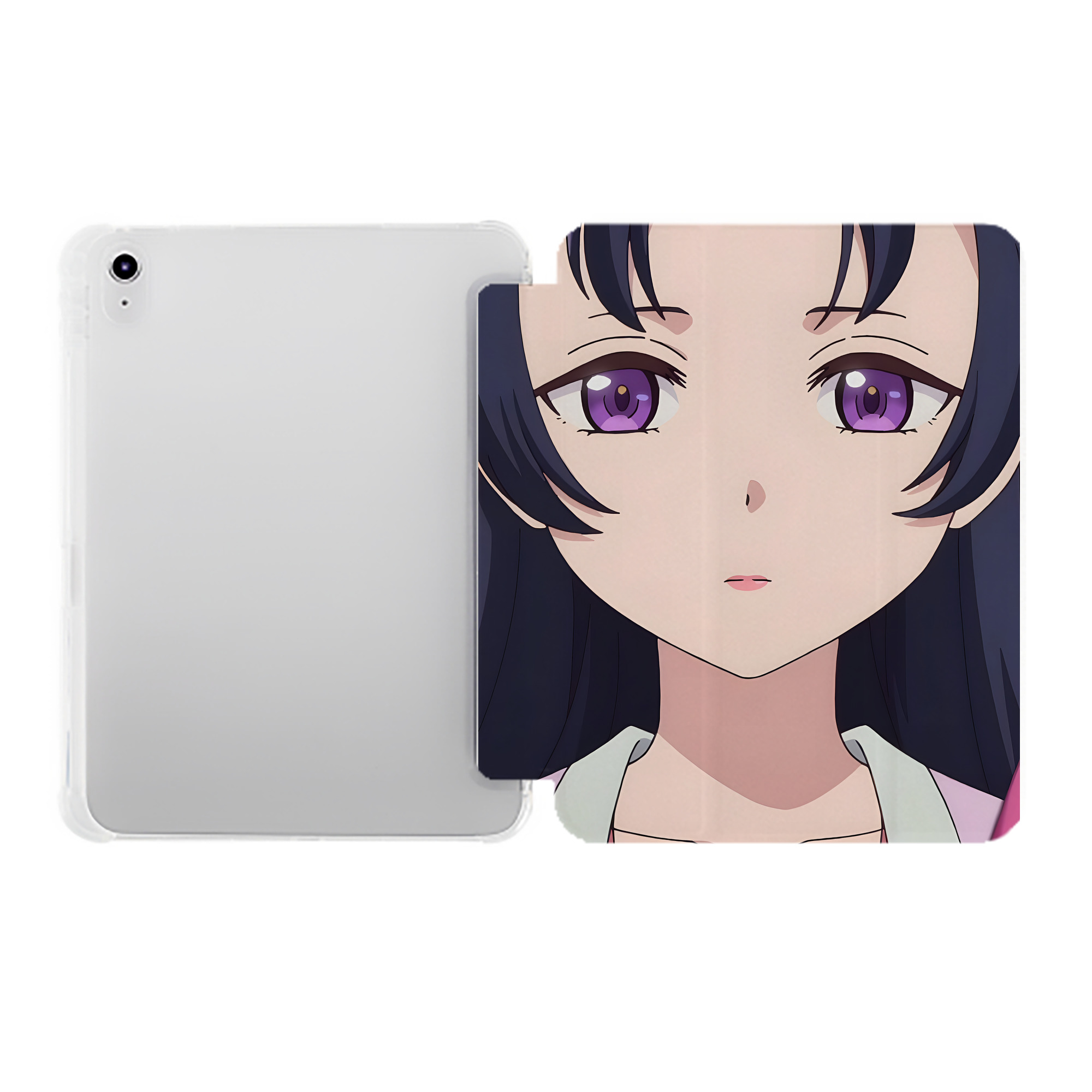 （画像用） 薬屋のひとりごと The Apothecary Diaries IPad ケース ペン収納付き 三つ折りスタンド PUレザー×シリコン 対応機種9.5/10.5/10.9インチ